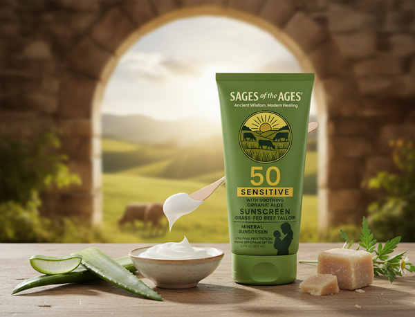 Inside Our Tallow Mineral Sunscreen SPF 50: Every Ingredient, Explained