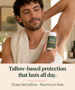 Grass-Fed Tallow Magnesium & Zinc Deodorant