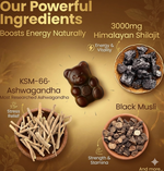Shilajit Ashwagandha Gummies