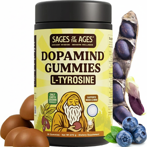 DopaMind L-Tyrosine Focus & Mood Gummies – Sages of the Ages
