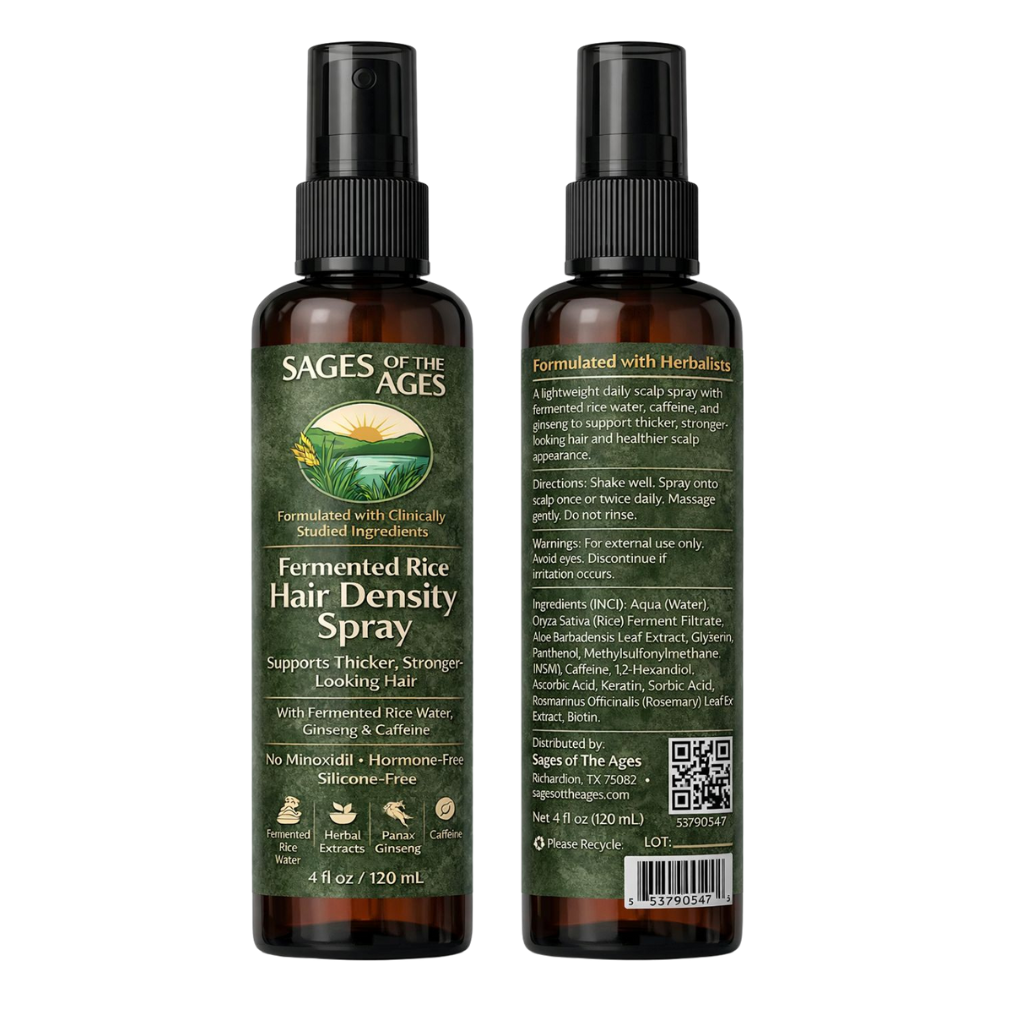Fermented Rice Water Hair Growth Treatment with Rosemary, 4 fl oz