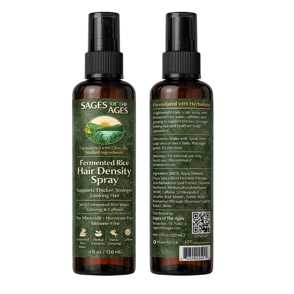 Fermented Rice Water Hair Growth Treatment with Rosemary, 4 fl oz