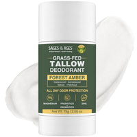 Grass-Fed Tallow Magnesium & Zinc Deodorant