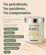 Tallow & Zinc Baby Diaper Balm – Sages of the Ages, image 6