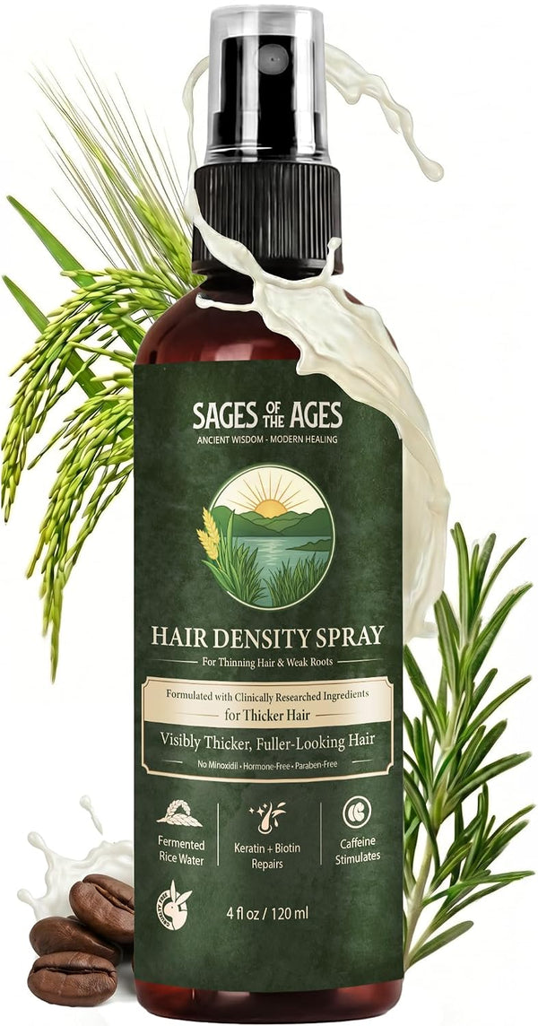 Fermented Rice Water Hair Growth Treatment with Rosemary, 4 fl oz